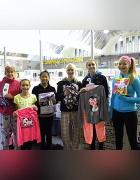 Colorado College Skating Club Wear a Pair / Give a Pair Event